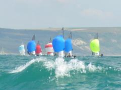 Great conditions in Weymouth Bay