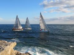 Racing rules apply - even at Portland Bill !