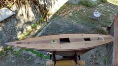Deck stripped and aft cutout made