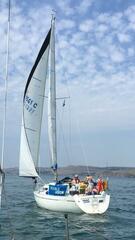 Double Vision heading for Worbarrow Bay