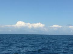 An idyllic day at sea - but what will it be like when we get there?