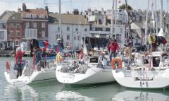 Sperflux, Triptyche and Fluke!! in the Mediterranean sunshine of Weymouth