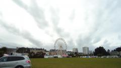 The sky seen yestarday afternoon indicates the severe weather to follow in a few hours.