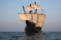 The Nao Victoria, first ship, and first replica ship, to sail around the world