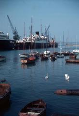 The last days of the St Patrick at Weymouth. She was transferred to Southampton in 1963.