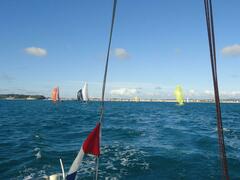 Opening up the downwind leg
