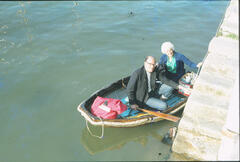 Dick and Pam Crumbleholme going afloat