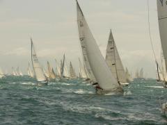 Chase boats off Bembridge